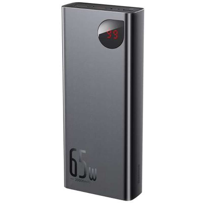 Портативное ЗУ Baseus Adaman Metal Digital Display QC 65W 20000 mAh (PPIMDA-D)