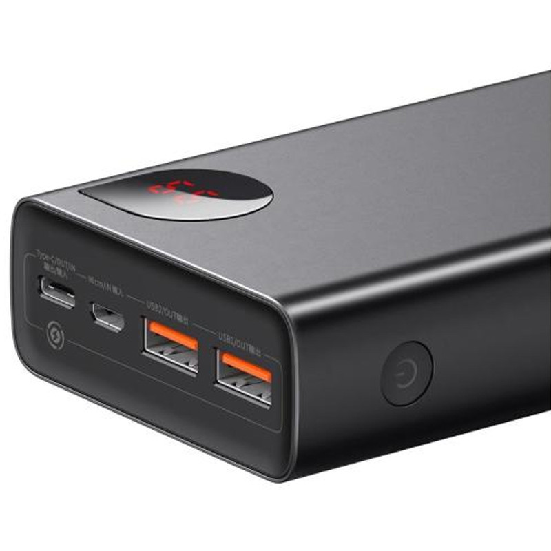 Портативное ЗУ Baseus Adaman Metal Digital Display QC 65W 20000 mAh (PPIMDA-D)