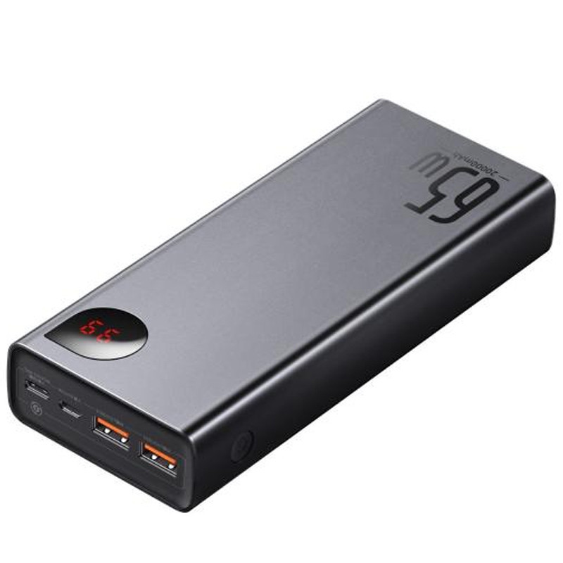 Портативное ЗУ Baseus Adaman Metal Digital Display QC 65W 20000 mAh (PPIMDA-D)