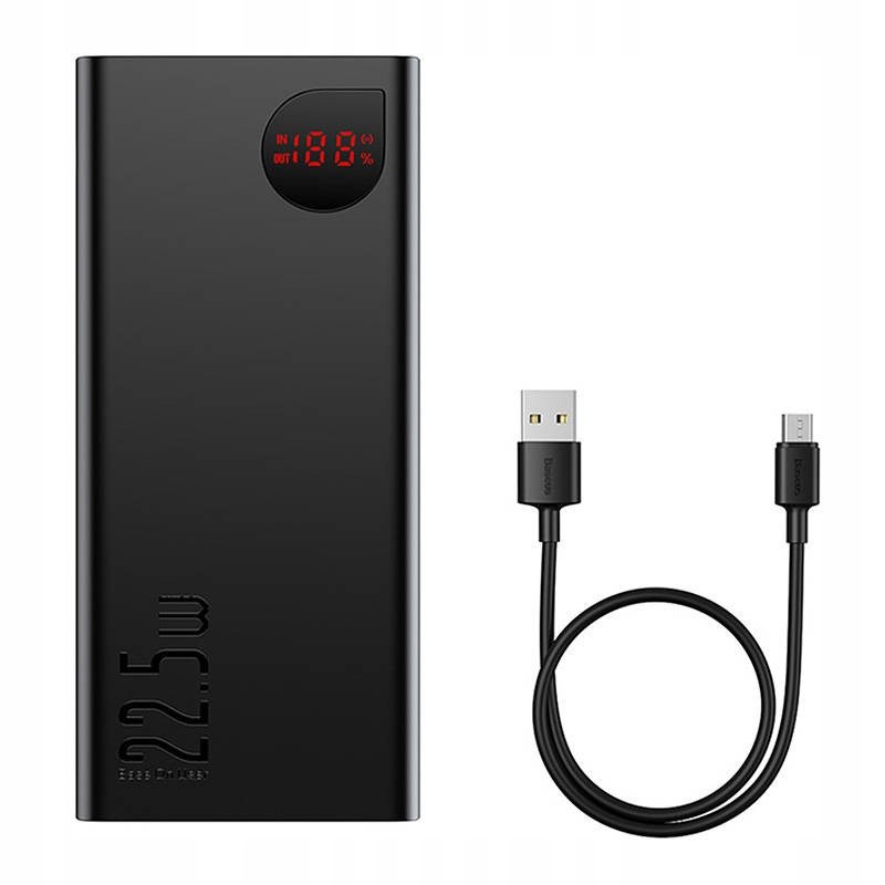 Портативное ЗУ Power Bank Baseus Adaman Digital Display 22.5W 40000mAh (PPAD020101)