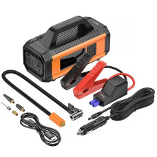 Пусковое устройство + насос для автомобиля Hoco QS4 Intelligent Starter and Air Pump 10000 mAh