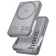Портативное ЗУ Power Bank Hoco Q36A Sunlight magnetic suction+holder PD20W с БЗУ 10000 mAh