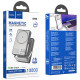 Портативное ЗУ Power Bank Hoco Q36A Sunlight magnetic suction+holder PD20W с БЗУ 10000 mAh