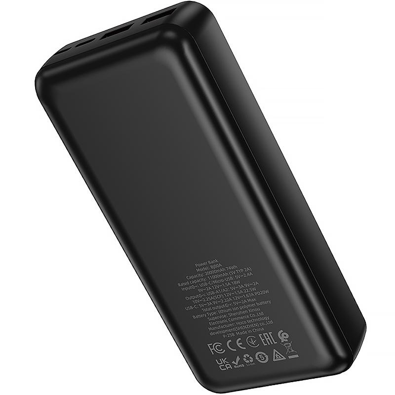 Уценка Портативное ЗУ Power Bank Borofone BJ80A Starlight 22.5W+PD20W 20000 mAh