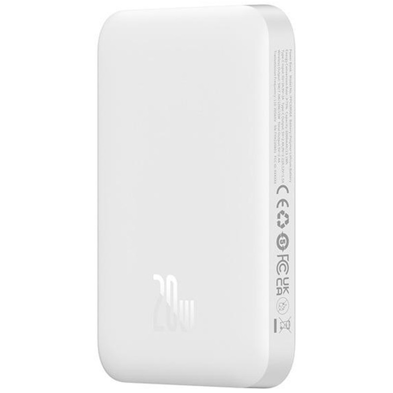 Портативное ЗУ Power Bank Baseus Magnetic Mini Air 20W c БЗУ 6000 mAh (P10059002223-0)