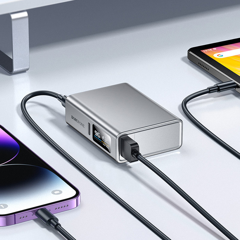 Портативное ЗУ Power Bank BOROFONE BJ72 Energy 22.5W+PD20W with display 10000 mAh