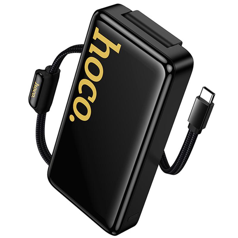 Портативное ЗУ Power Bank Hoco Q45 Worrier 22.5W+PD20W with cable 10000 mAh