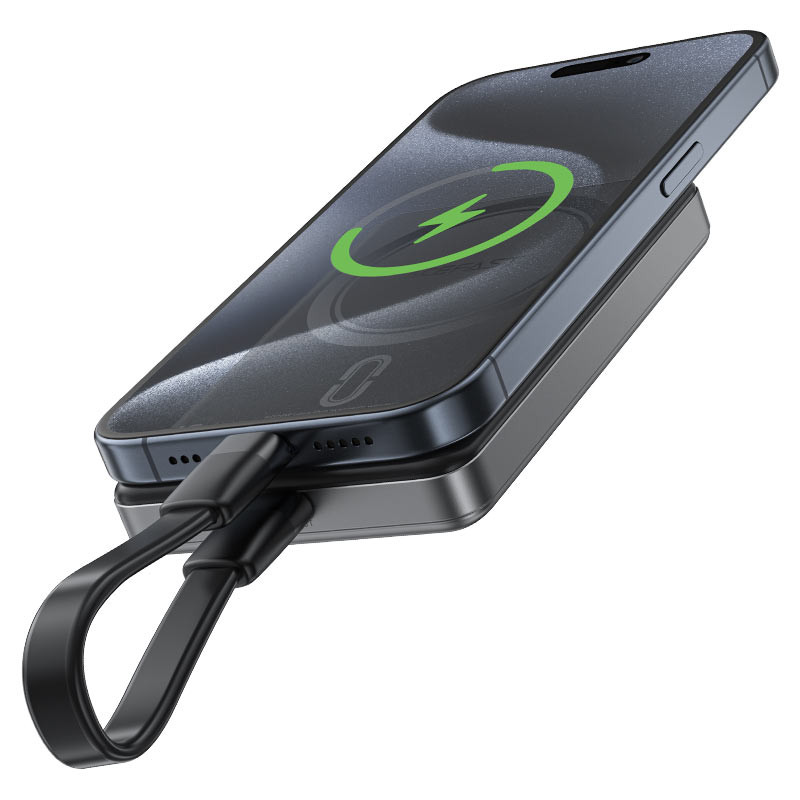 Портативное ЗУ Power Bank Acefast M12 PD20W с БЗУ 10000 mAh