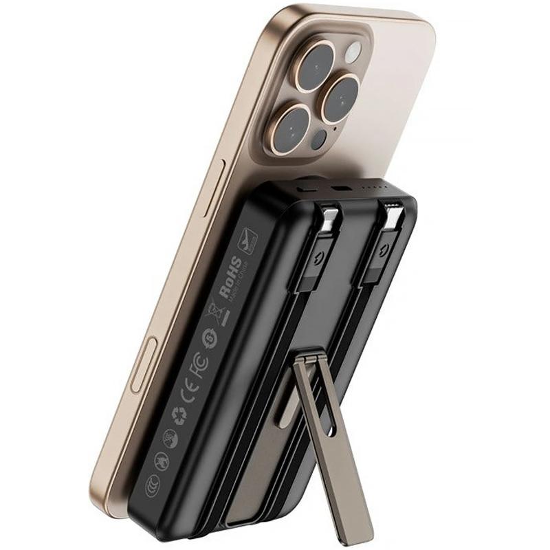 Портативное ЗУ Power Bank WIWU Wi-P056 22.5W+PD20W с БЗУ+iWatch with cable 10000 mAh