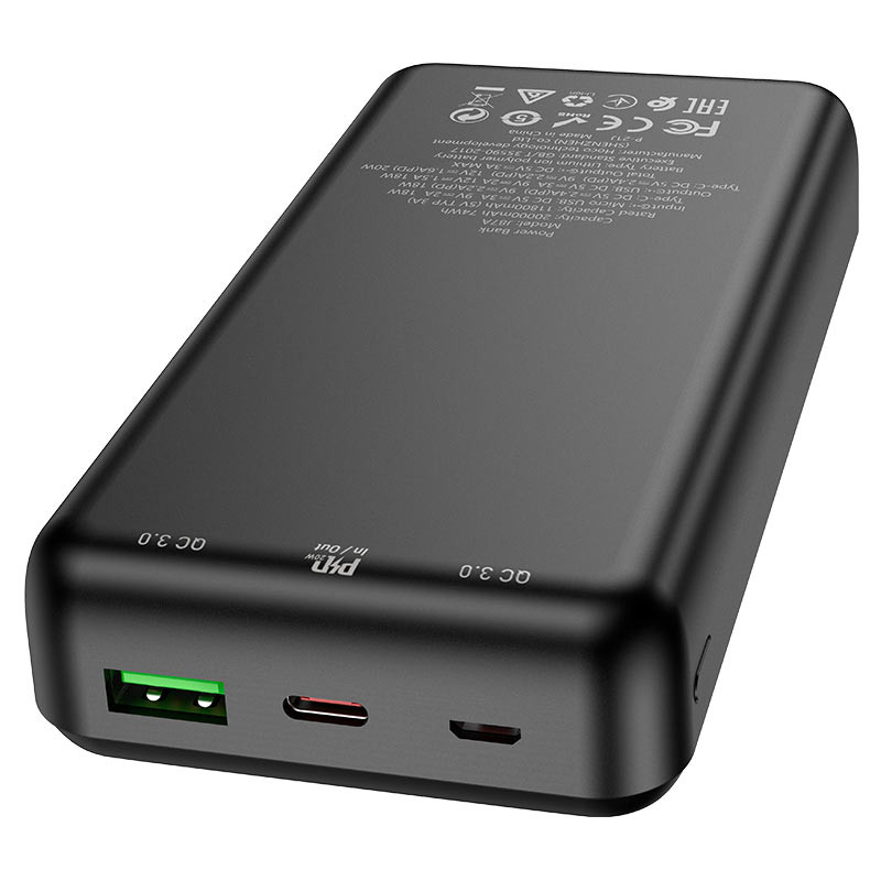 Портативное ЗУ Power Bank Hoco J87A Tacker PD20W+QC3.0 20000 mAh