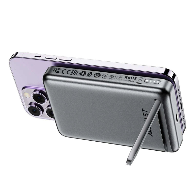 Портативное ЗУ Power Bank Acefast M6 PD20W с БЗУ 10000 mAh