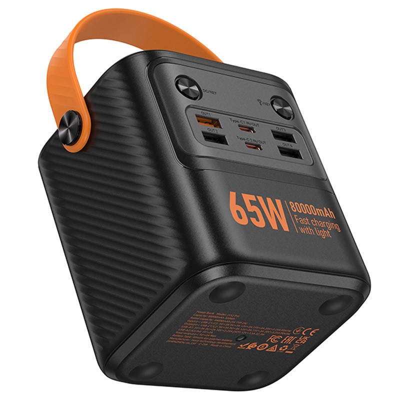 Портативное ЗУ Power Bank Hoco J152 Pro Tough PD65W 80000 mAh
