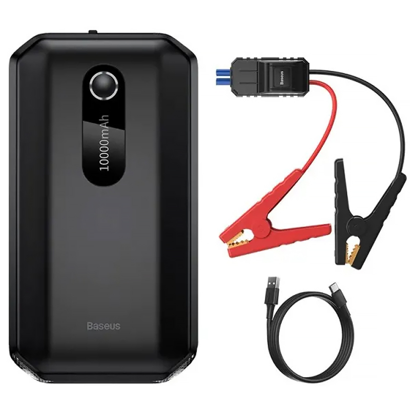 Пусковое устройство (бустер) для автомобиля Baseus Super Energy Air Car 10000 mAh (CGNL0201)