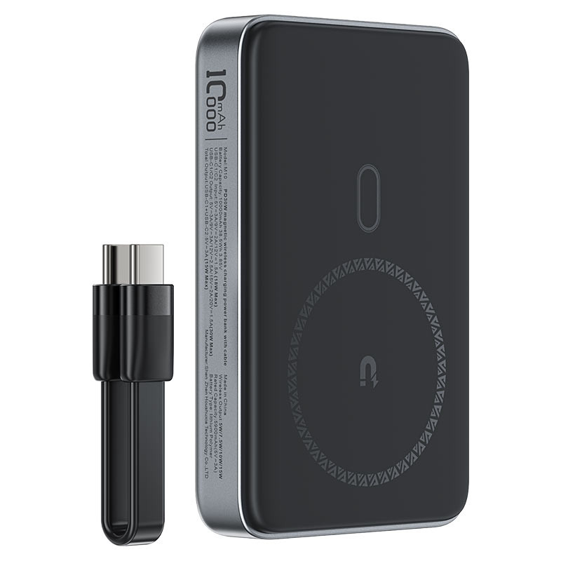 Портативное ЗУ Power Bank Acefast M10 PD30W с БЗУ 10000 mAh