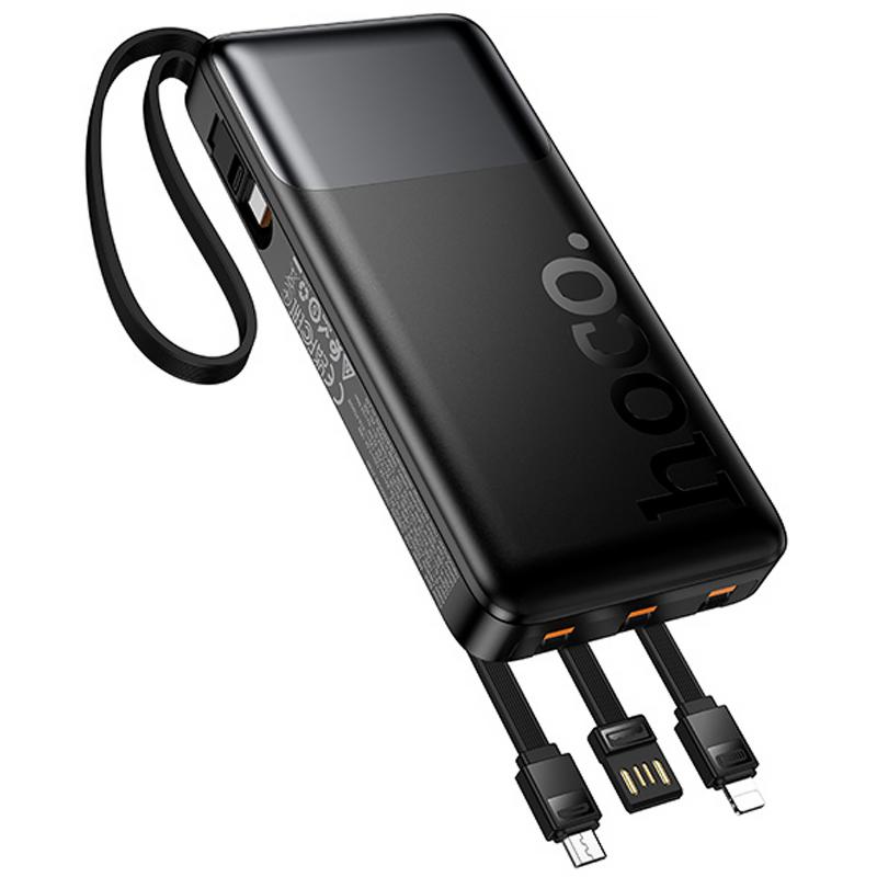 Портативное ЗУ Power Bank Hoco J156 Founder 22.5W+PD20W with 4 cables 10000 mAh