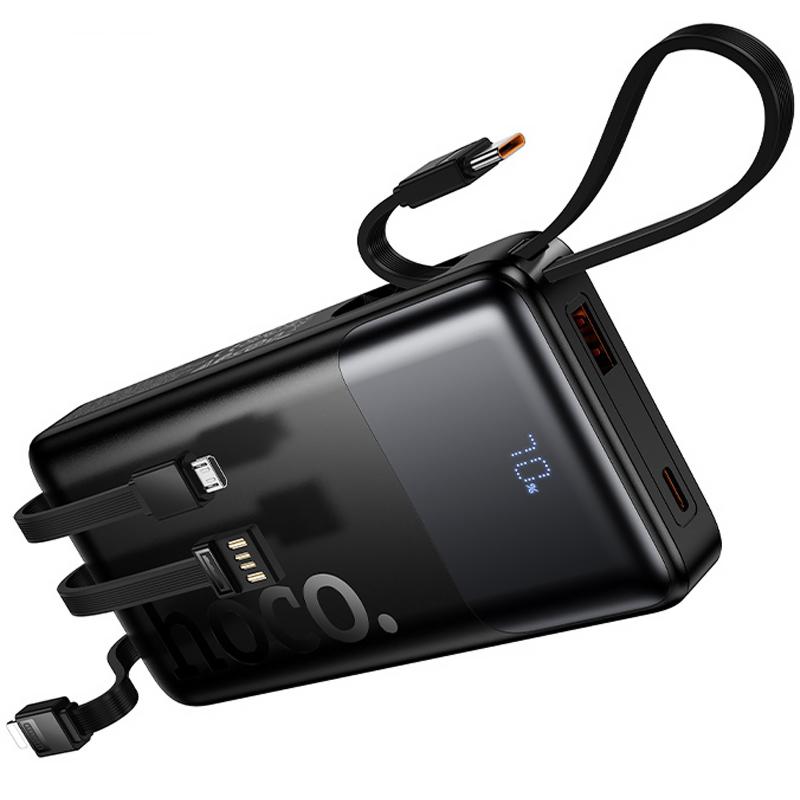 Портативное ЗУ Power Bank Hoco J156 Founder 22.5W+PD20W with 4 cables 10000 mAh