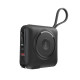 Портативное ЗУ Power Bank WIWU Wi-P051 6 in 1 PD45W с БЗУ 15000 mAh