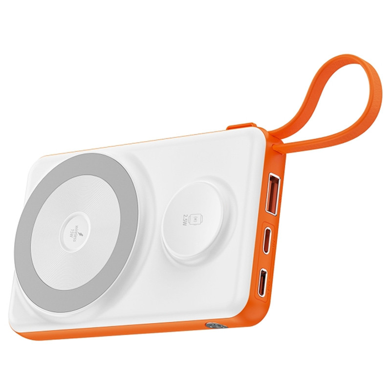 Портативное ЗУ Power Bank WIWU Wi-P007 2 in 1 c БЗУ 10000 mAh