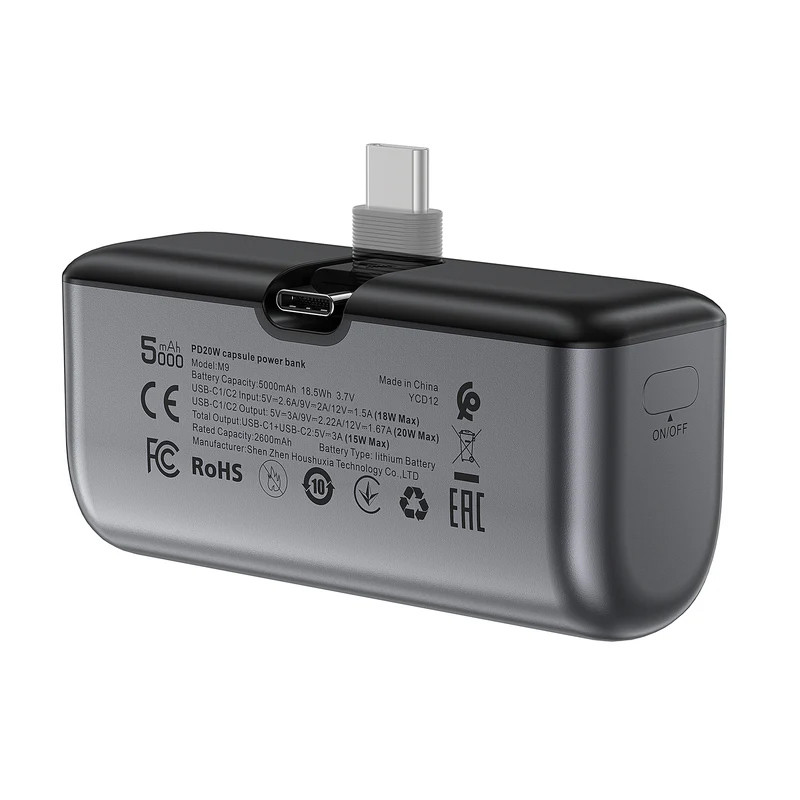 Портативное ЗУ Power Bank Acefast M9 PD20W 5000 mAh