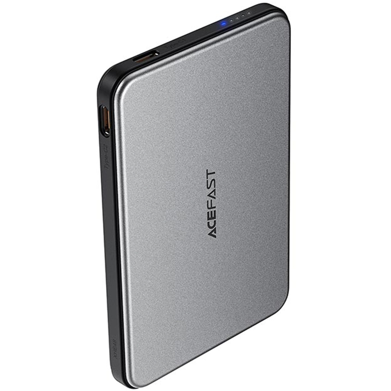 Портативное ЗУ Power Bank Acefast M30 PD20W с БЗУ with cable 5000 mAh