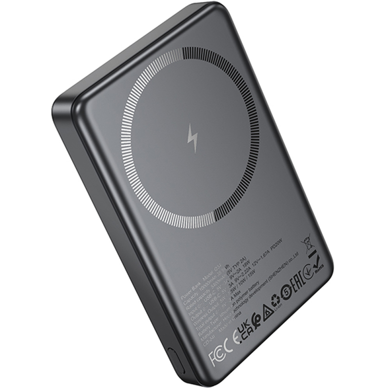 Уценка Портативное ЗУ Power Bank Hoco Q34 Clever PD20W с БЗУ 10000 mAh