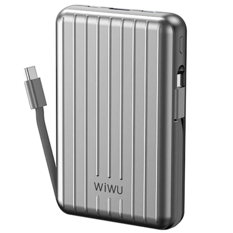 Портативное ЗУ Power Bank WIWU PP03 Trunk Series 22.5W с БЗУ 10000 mAh
