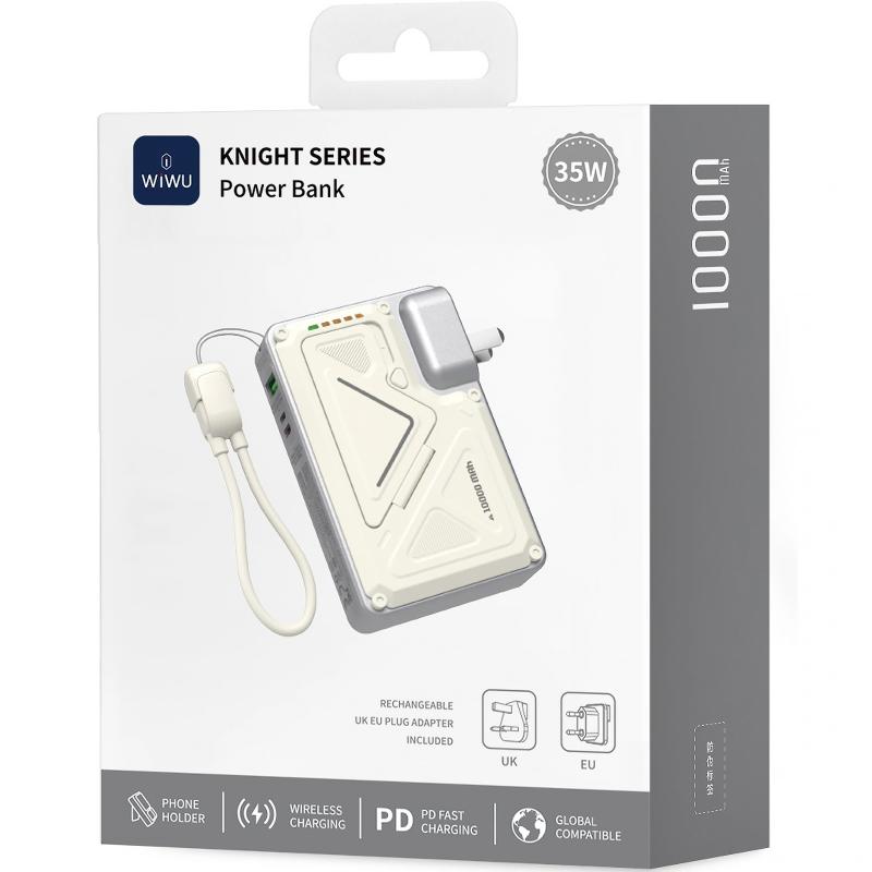 Портативное ЗУ Power Bank WIWU Wi-P057 Knight 22.5W+PD35W 10000 mAh