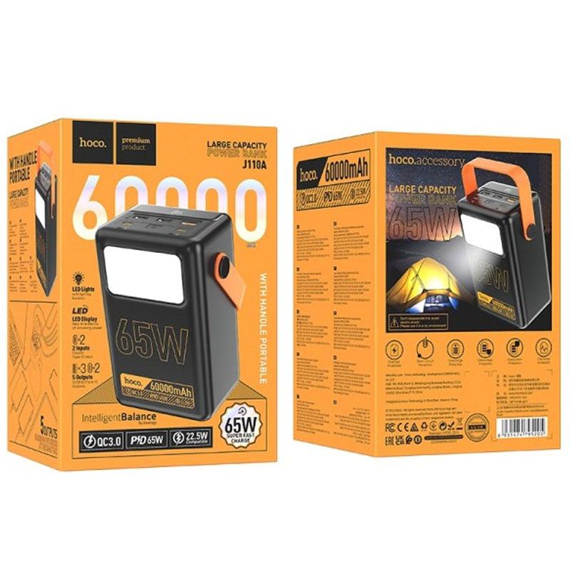 Уценка Портативное ЗУ Power Bank Hoco J110A Powerful PD65W 60000 mAh