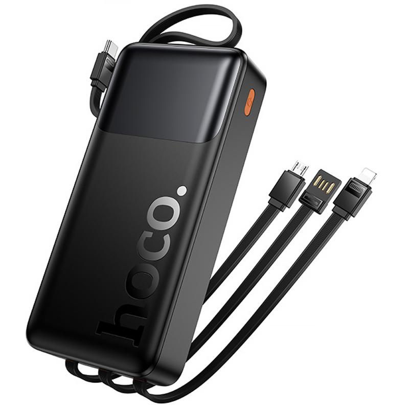 Портативное ЗУ Power Bank Hoco J156A Founder 22.5W+PD20W with 4 cables 20000 mAh