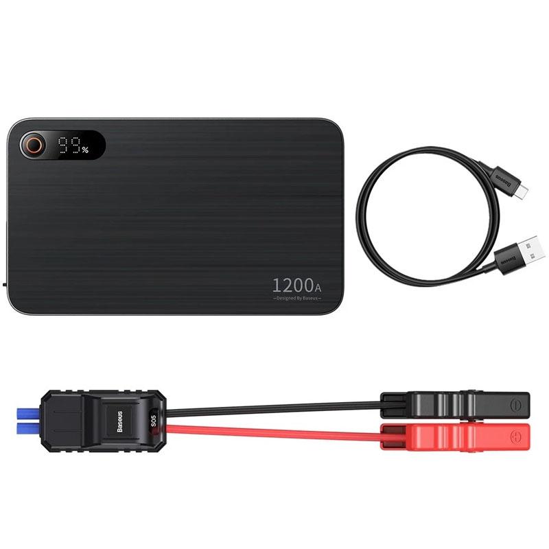 Уценка Пусковое устройство (бустер) для автомобиля Baseus Super Energy Pro+ 12000mAh (C00245700111)