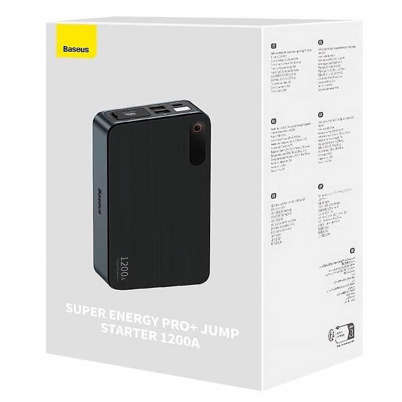 Уценка Пусковое устройство (бустер) для автомобиля Baseus Super Energy Pro+ 12000mAh (C00245700111)