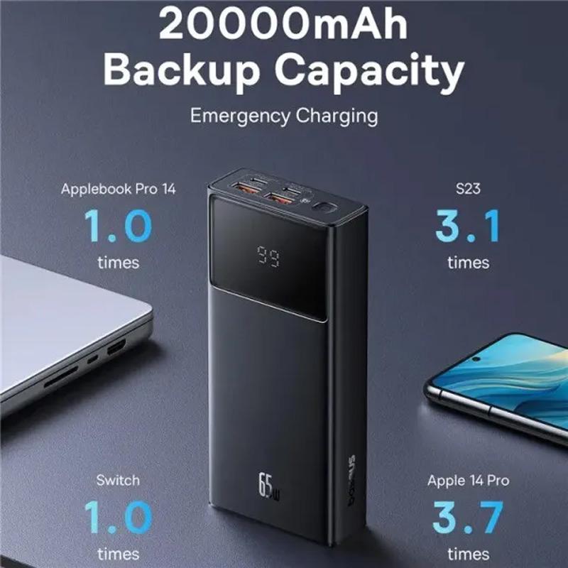 Уценка Портативное ЗУ Power Bank Baseus Star-Lord Digital Display 65W 20000 mAh (P10022906113-00)
