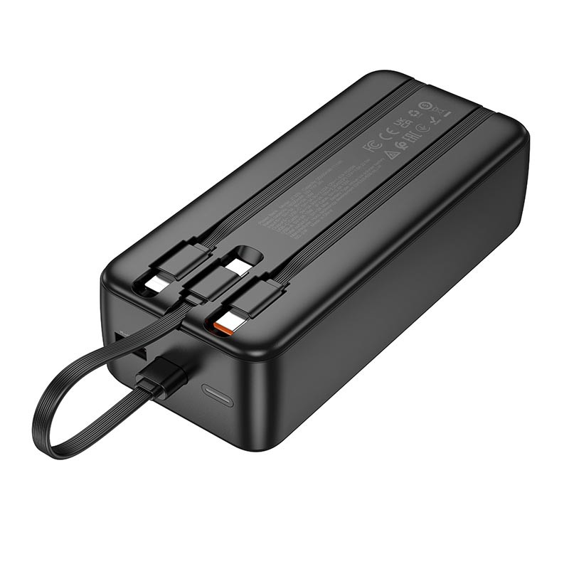 Портативное ЗУ Power Bank Hoco J132B Sabio 22.5W+PD20W with 3 cables 30000 mAh