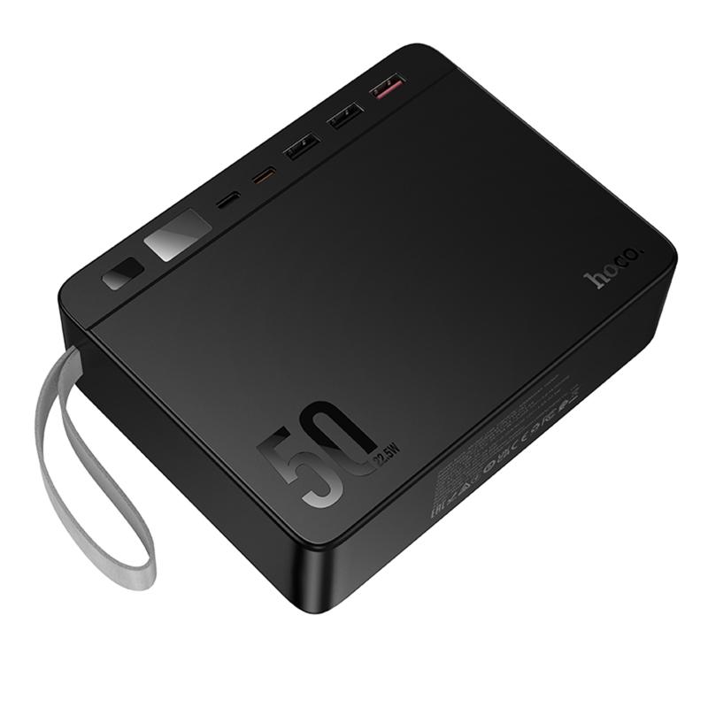 Портативное ЗУ Power Bank Hoco J166 Carretera 22.5W+PD20W+lighting 50000 mAh