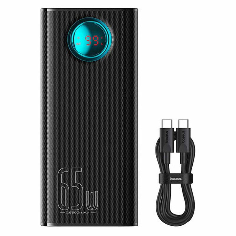 Портативное ЗУ Baseus Amblight Digital Display 65W 26800 mAh (P10022402113-00)