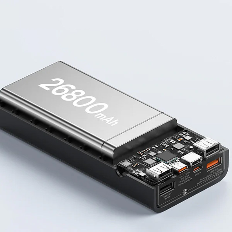 Портативное ЗУ Baseus Amblight Digital Display 65W 26800 mAh (P10022402113-00)