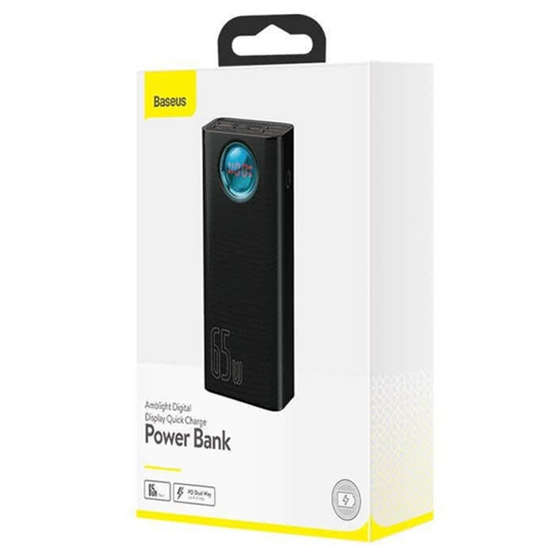 Портативное ЗУ Baseus Amblight Digital Display 65W 26800 mAh (P10022402113-00)