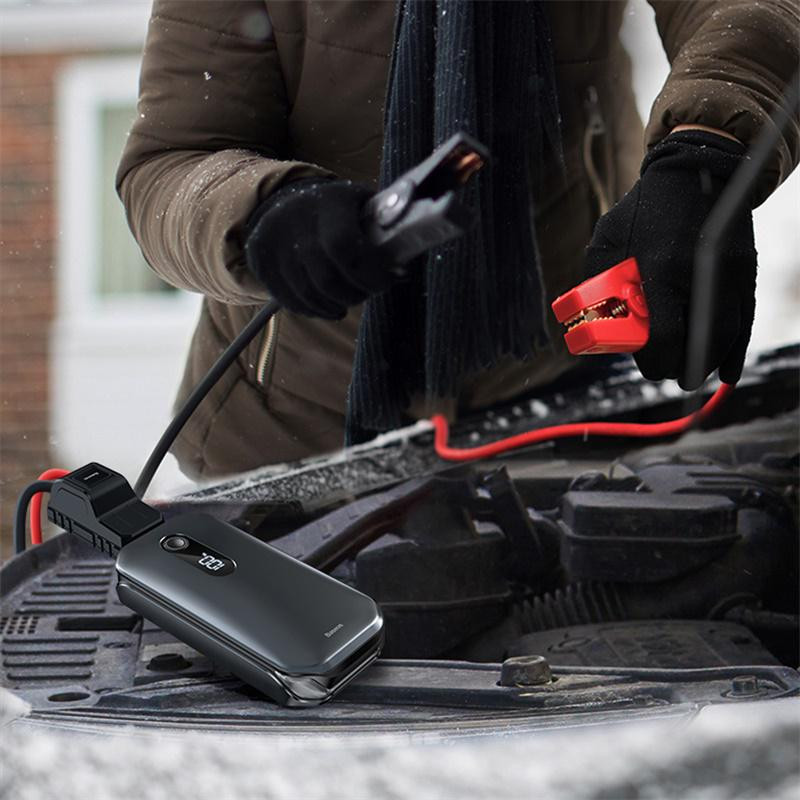 Пусковое устройство (бустер) для автомобиля Baseus Super Energy Pro+ 12000mAh (C00245700111)