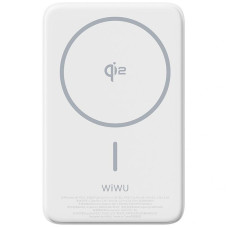 Портативное ЗУ Power Bank WIWU Wi-P031 Magnetic с БЗУ Qi2 30W 10000 mAh
