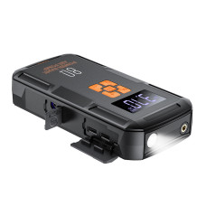 Пусковое устройство (бустер) для автомобиля Hoco QS2 Land Jump Starter and Air Pump 8000 mAh
