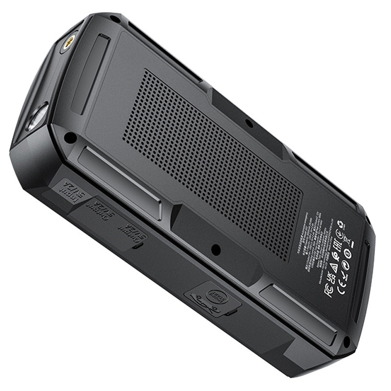 Пусковое устройство (бустер) для автомобиля Hoco QS2 Land Jump Starter and Air Pump 8000 mAh