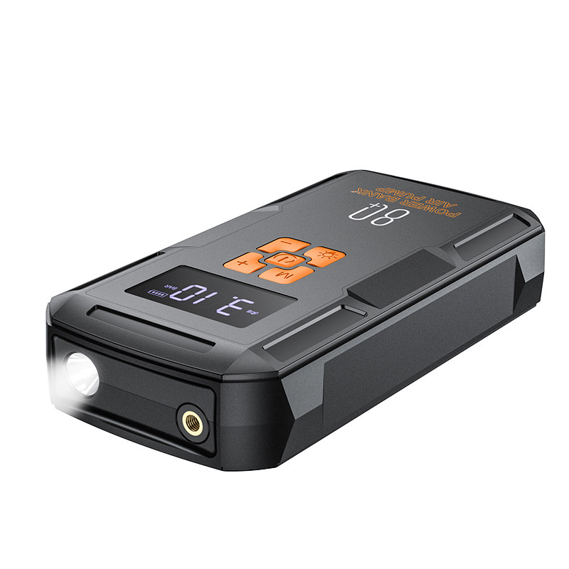 Уценка Пусковое устройство (бустер) для автомобиля Hoco QS2 Land Jump Starter and Air Pump 8000 mAh