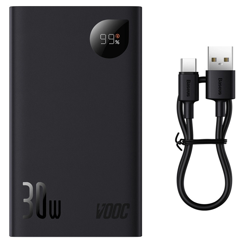 Портативное ЗУ Power Bank Baseus Adaman2 Digital Display 30W VOOС OS 20000 mAh (PPAD050101)
