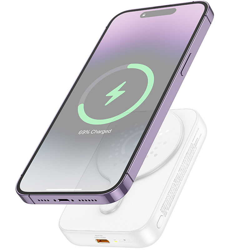 Портативное ЗУ Power Bank Hoco J117A Esteem PD20W с БЗУ 10000 mAh