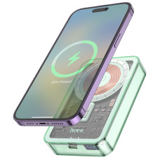 Уценка Портативное ЗУ Power Bank Hoco Q14A Ice Crystal PD20W с БЗУ 10000 mAh