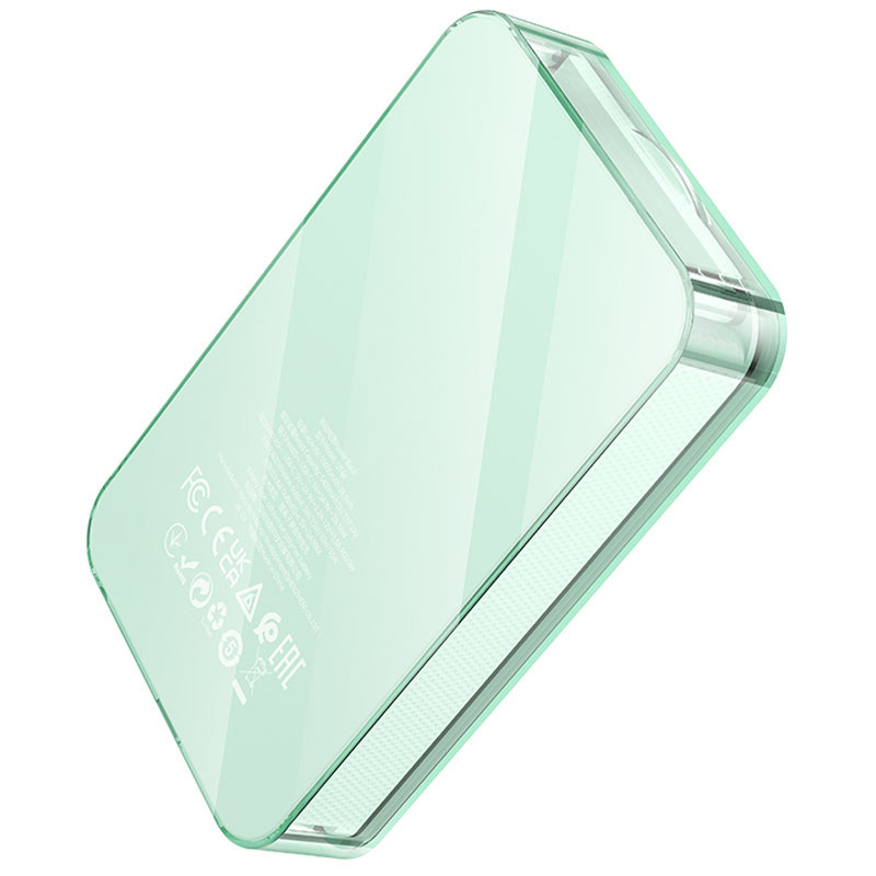 Уценка Портативное ЗУ Power Bank Hoco Q14A Ice Crystal PD20W с БЗУ 10000 mAh
