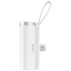 Уценка Портативное ЗУ Power Bank WIWU W026 2 in 1 Type-C с БЗУ For Apple Watch 15W 5000 mAh