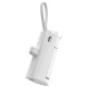 Уценка Портативное ЗУ Power Bank WIWU W026 2 in 1 Type-C с БЗУ For Apple Watch 15W 5000 mAh