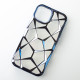 Силіконовий чохол THREE-DIMENSIONAL DIAMOND для телефону iPhone 14 синій