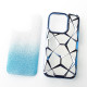 Силіконовий чохол THREE-DIMENSIONAL DIAMOND для телефону iPhone 14 Pro Max синій